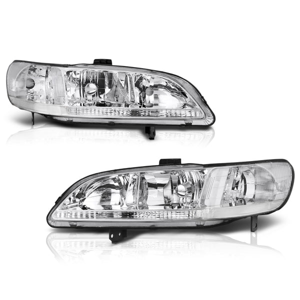 1998-2002 Honda Accord Chrome Headlight