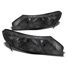 2006-2011 Honda Civic Smoked Headlight