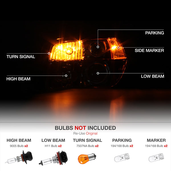 2006-2008 Honda Pilot Factory Style Headlight