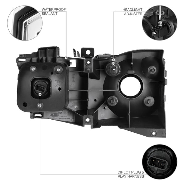 2006-2010 Hummer H3 Factory Style Headlight