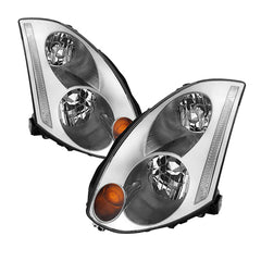 2003-2007 Infiniti G35 Chrome Headlight