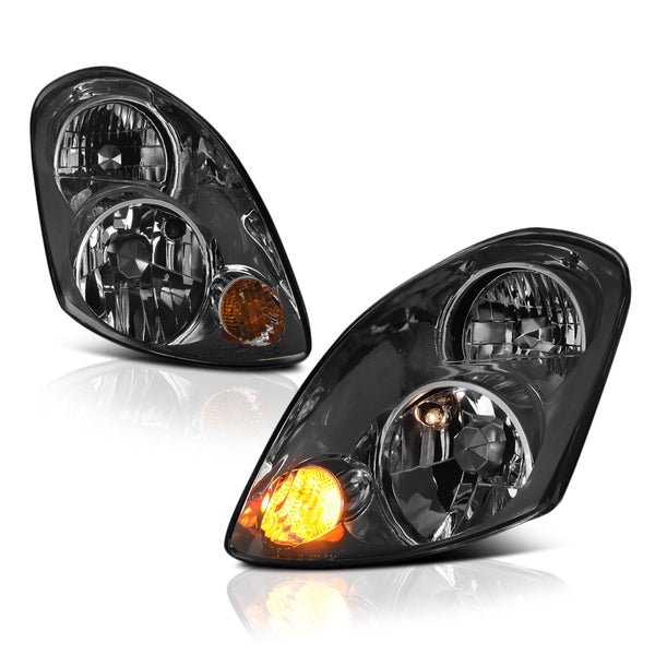 2003-2004 Infiniti G35 Smoked Headlight