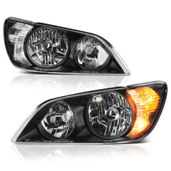 2001-2005 Lexus IS Series Black Headlight