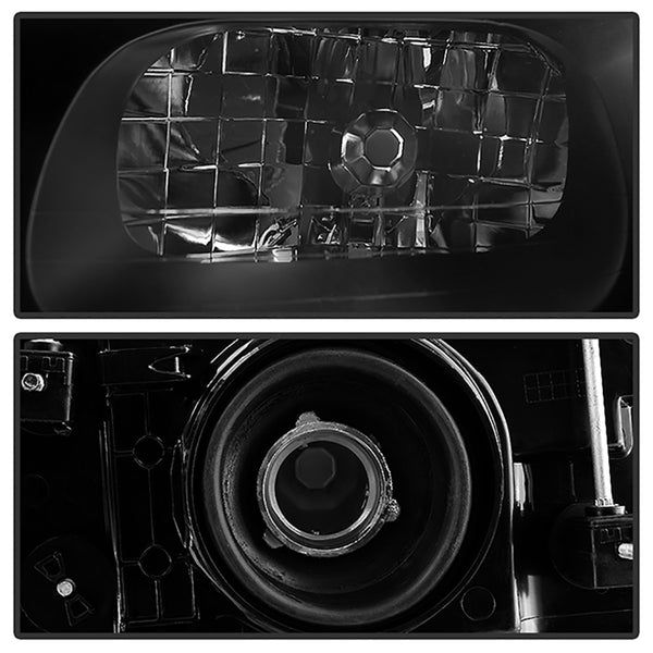 1998-2002 Lincoln Town Car Sinister Black Headlight