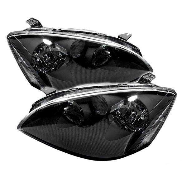 2002-2004 Nissan Altima Black Headlight