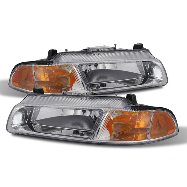 1996-2000 Plymouth Breeze Chrome Headlight