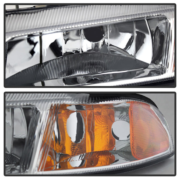 1996-2000 Plymouth Breeze Chrome Headlight