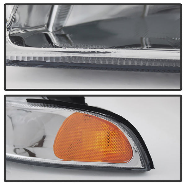 1996-2000 Plymouth Breeze Chrome Headlight