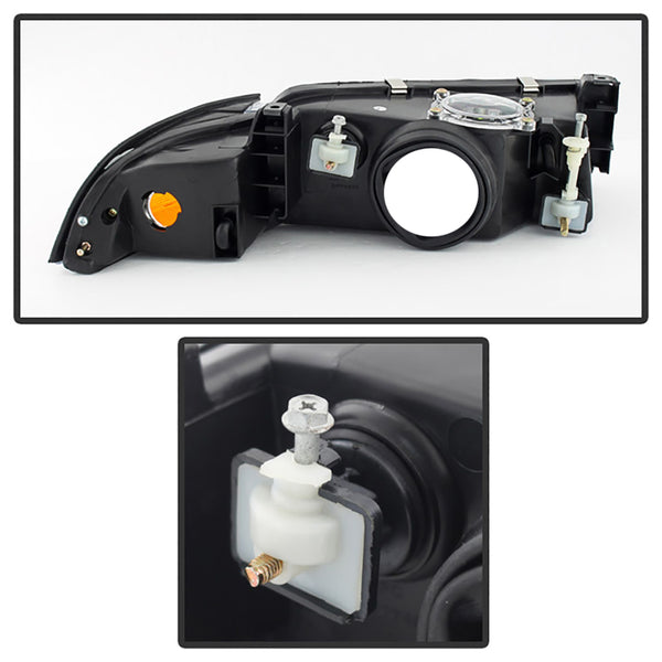 1996-2000 Plymouth Breeze Chrome Headlight