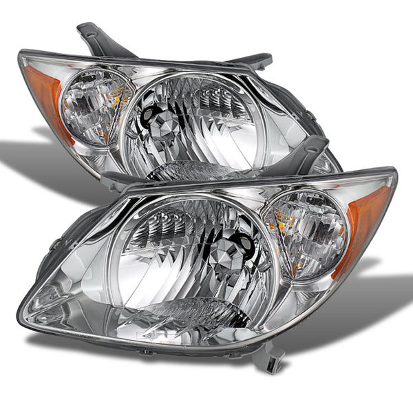 2005-2008 Pontiac Vibe Chrome Headlight