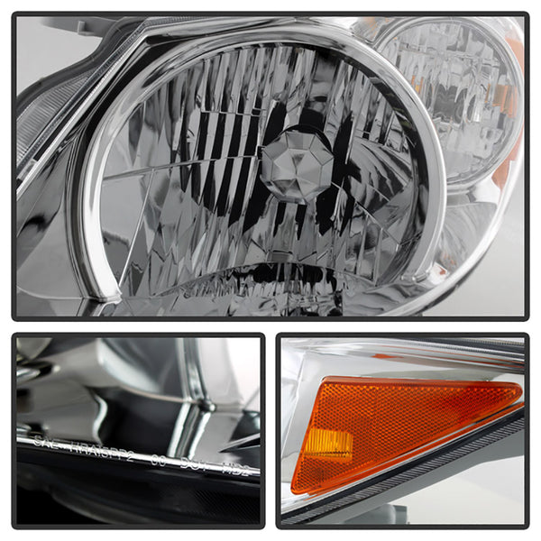 2005-2008 Pontiac Vibe Chrome Headlight