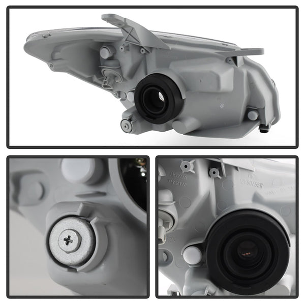 2005-2008 Pontiac Vibe Chrome Headlight