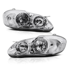 2003-2008 Toyota Corolla Chrome Headlight