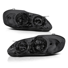 2003-2008 Toyota Corolla Smoked Headlight