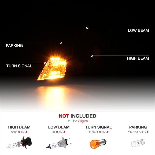 2000-2005 Toyota Celica Smoked Headlight