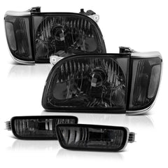 2001-2004 Toyota Tacoma Smoked Headlight