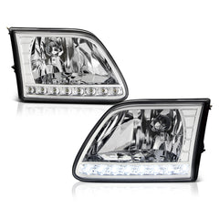 1997-2003 Ford F-150 Chrome Headlight