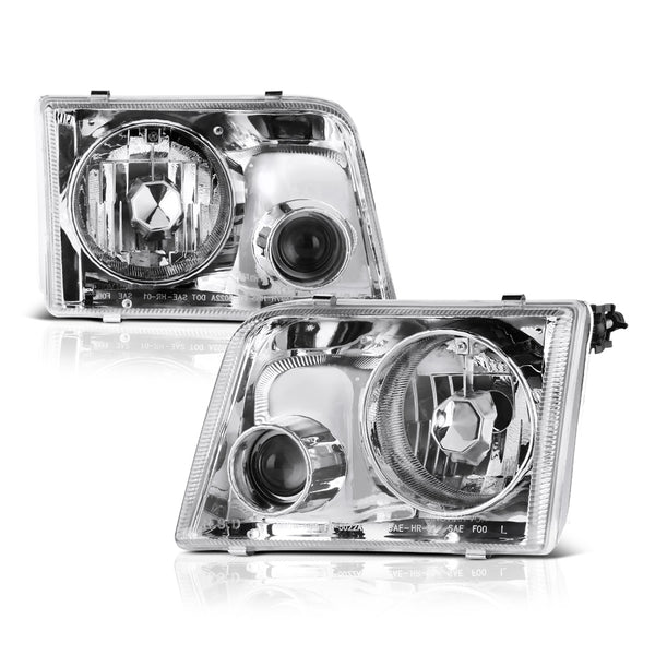 1993-1997 Ford Ranger Chrome Headlight