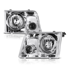 1993-1997 Ford Ranger Chrome Headlight