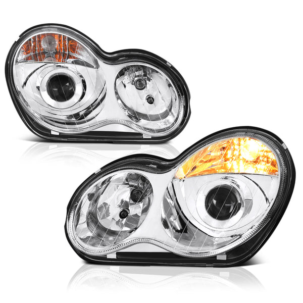 2001-2007 Mercedes-Benz W203 C-Class Chrome Headlight