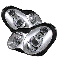 2001-2007 Mercedes-Benz W203 C-Class Chrome Headlight