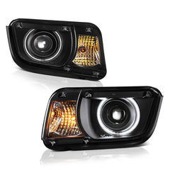 2010-2013 Chevrolet Camaro Black Headlight