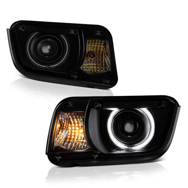 2010-2013 Chevrolet Camaro Sinister Black Headlight