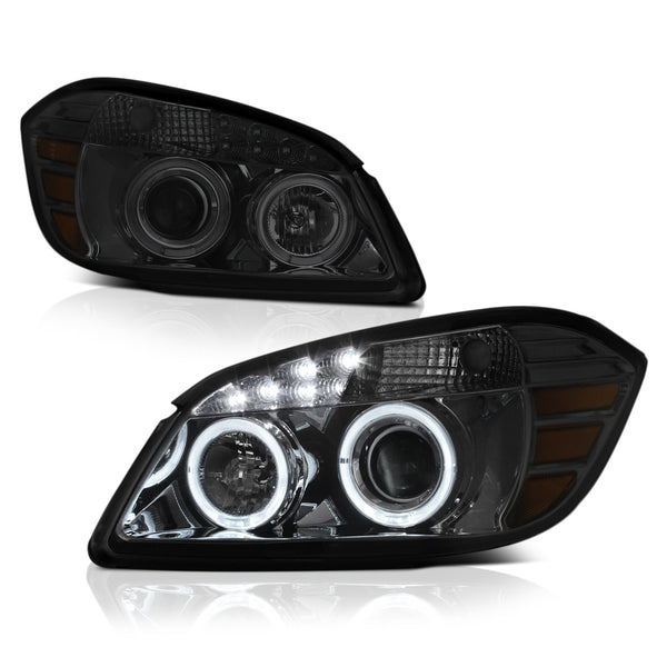 2005-2010 Chevrolet Cobalt Smoked Headlight
