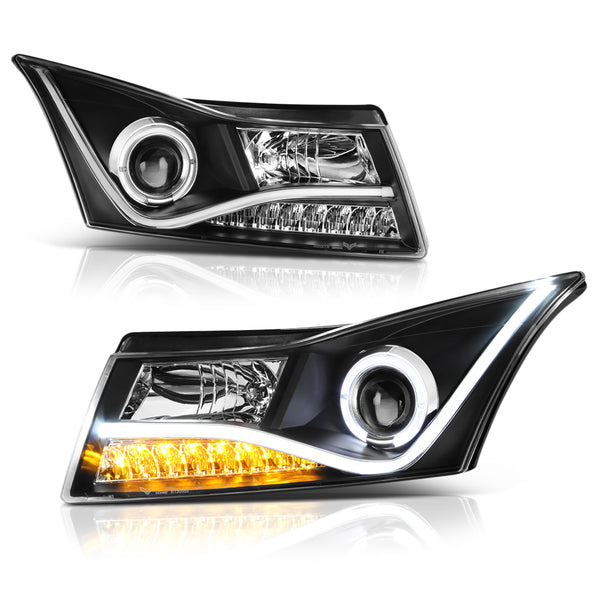 2010-2015 Chevrolet Cruze Black Headlight
