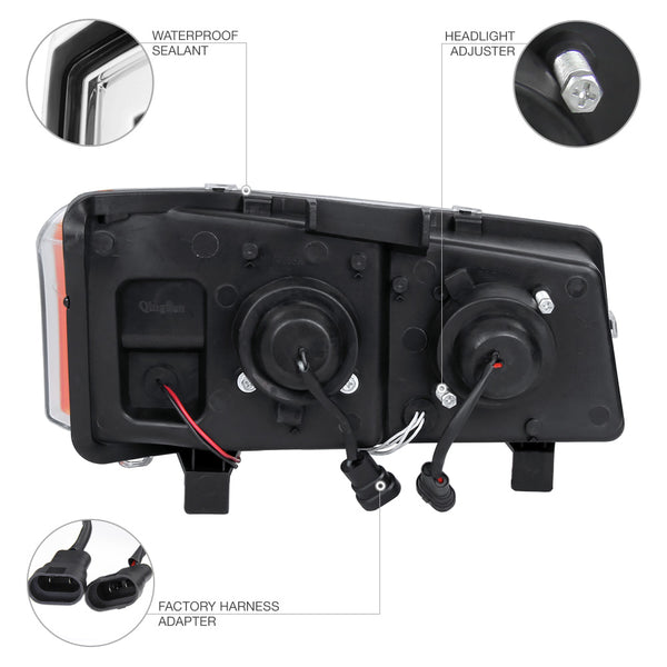 2003-2006 Chevrolet Silverado 1500 | 2500 | 3500 Chrome Headlight